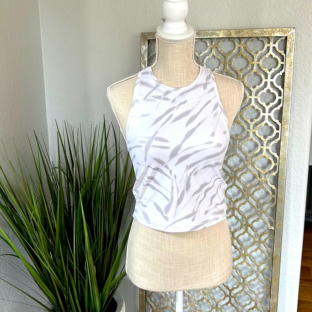 ATHLETA gently worn racer back tank top